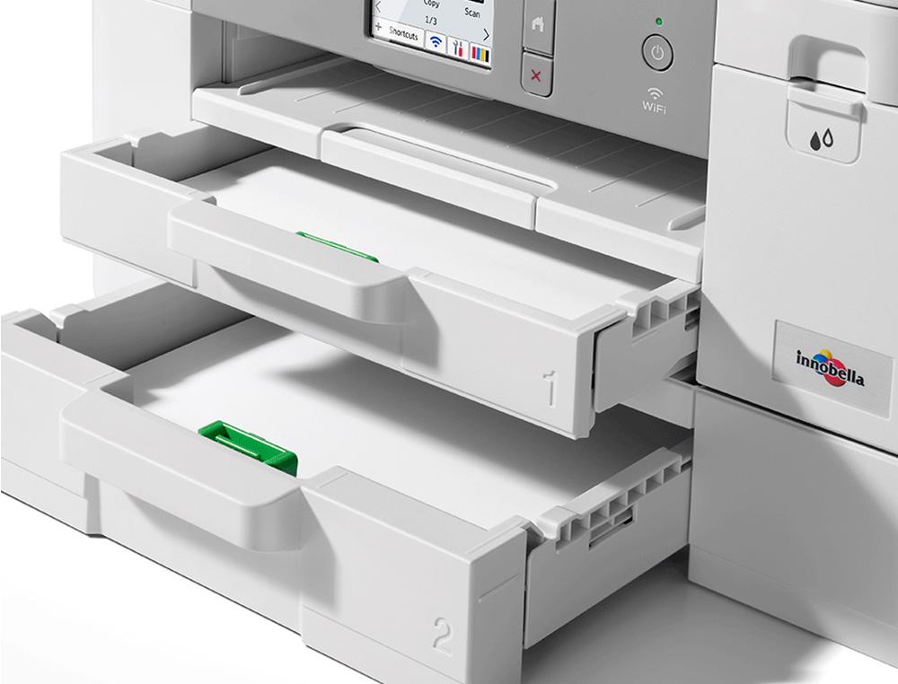 EQUIPO MULTIFUNCION BROTHER MFCJ4540DW DUPLEX WIFI 13 PPM NEGRO 11 PPM COLOR COPIADORA ESCANER IMPRESORA BANDEJA 400